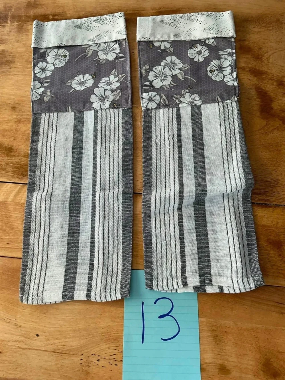 🖤 Handmade Hanging Kitchen Towel Set